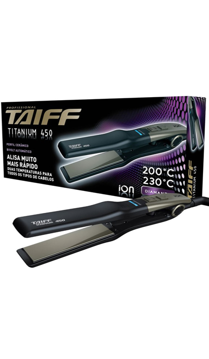 Taiff Chapa Titanium 450 Preta
