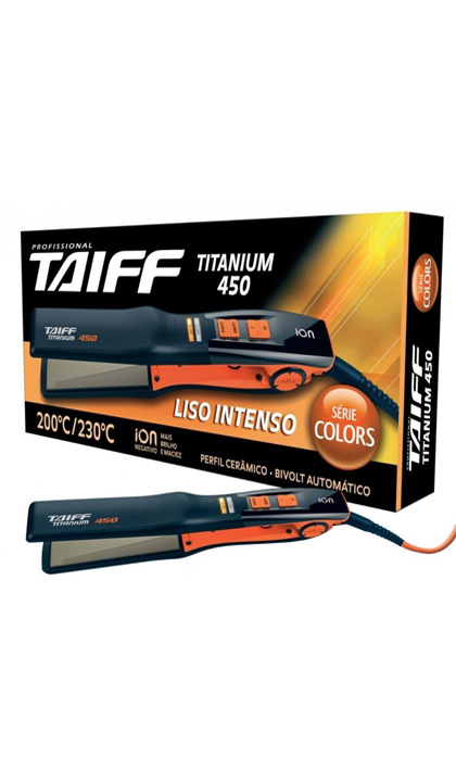 Taiff Chapa Titanium Colors Laranja