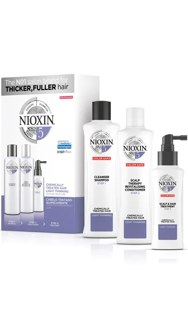 Nioxin Kit Sistema 5 Nioxin (shp300+cond300+treat1