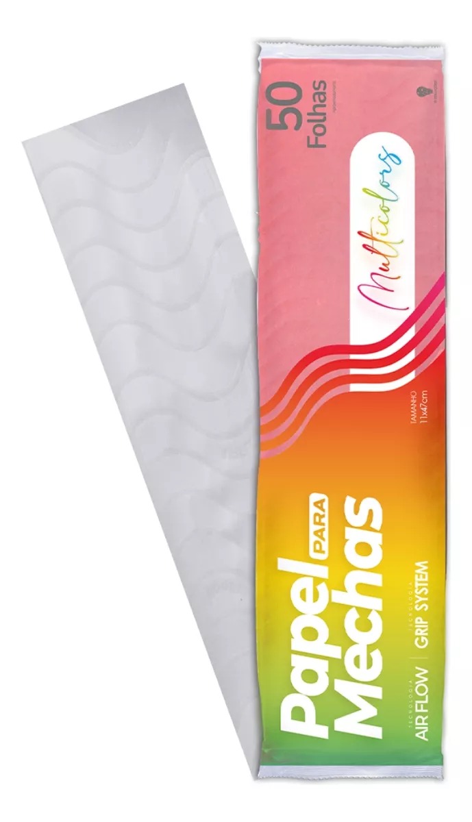 Papel Para Mechas Colors Vm 11x47 50fls