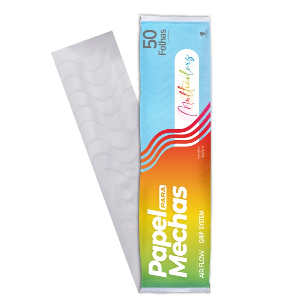 Papel para Mechas Colors Az 11x47 com 50fl
